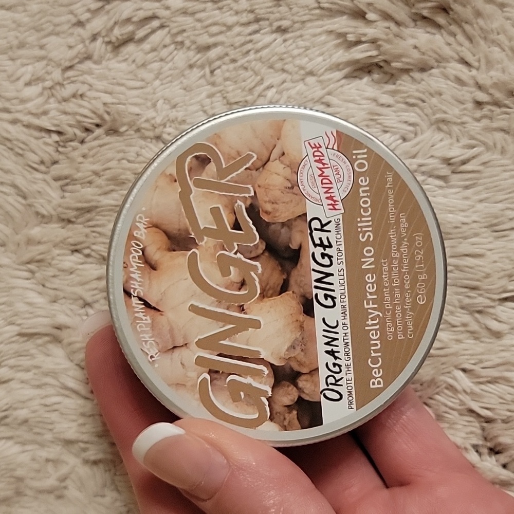 Organic ginger improve grow hair Sham-poo